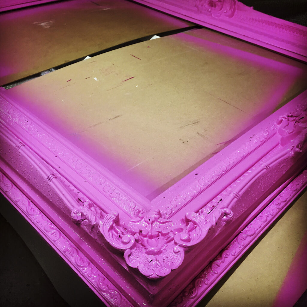 Pink Custom Picture Frame