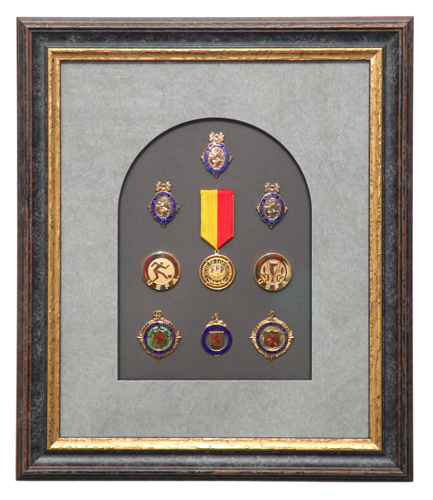 Framed Sports Medals