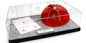 SW Warwickshire Rugby Cap in Display Case